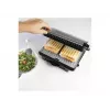 Cecotec Rock'nGrill 1000 Parrilla eléctrica 1000 W Negro/Acero inoxidable