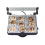 Cecotec Rock'nGrill 1000 Parrilla eléctrica 1000 W Negro/Acero inoxidable