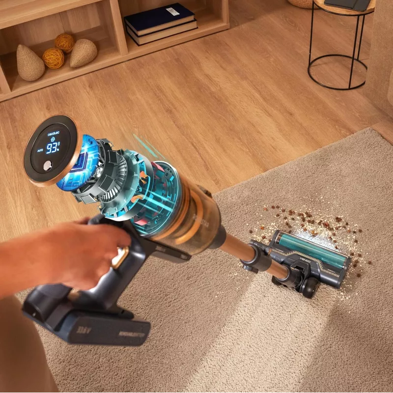 Cecotec Conga Rockstar RX70 AquaPet Flex aspirador de escoba con batería, 780 W