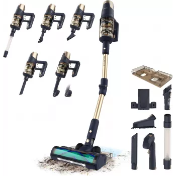 Cecotec Conga Rockstar RX70 AquaPet Flex aspirador de escoba con batería, 780 W