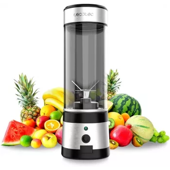 Batidora de vaso Cecotec WanderlustMix USB portátil 126 W 0,4 L trituradora de hielo inox