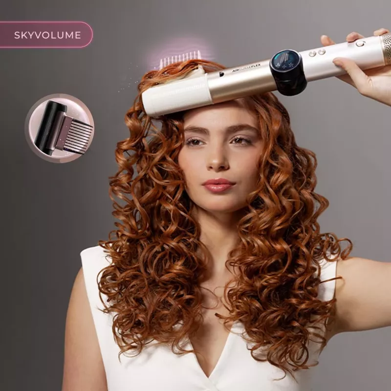 Cecotec Styling Brush AirGlam 14en1 Flex Black Ion Conditioning 32/35 mm 1400 W