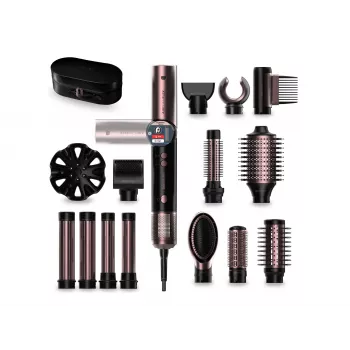 Cecotec Styling Brush AirGlam 14en1 Flex Black Ion Conditioning 32/35 mm 1400 W