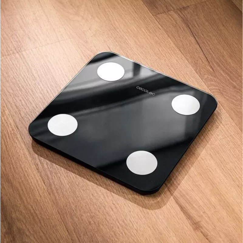 Cecotec Surface Precision Smart Báscula de baño 180 kg negra