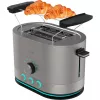 CECOTEC Tostadora Shine&Toast Double (acero inoxidable, 850 W, 2 rebanadas)
