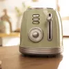 Cecotec Tostadora Toast&Taste 800 Vintage 850 W 2 ranuras Acero inoxidable Verde claro