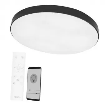 Lámpara de techo Boston 2x48W D60RC LED negra
