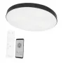 Lámpara de techo Boston 2x60W D80RC LED negro
