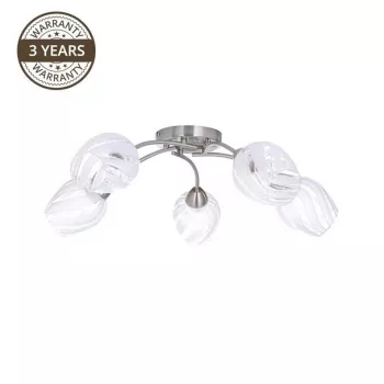 Lámpara de techo CL17061-5 5x60W E27