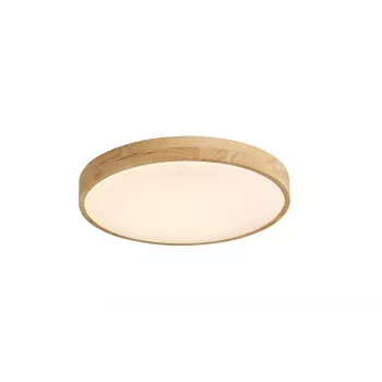 Lámpara LED de techo NATA 4000K 41CM madera