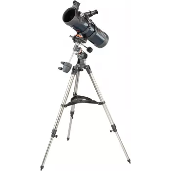 Celestron Astromaster 130EQ Telescopio reflector 33x Negro, azul, gris