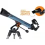 Celestron Inspire 70AZ telescopio refractor 35 aumentos negro, azul