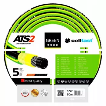 Cellfast Manguera de jardín 15-121 GREEN ATS2™ 3/4 50m