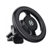 CELLY GHOSTMAGPRO Soporte para móvil MagSafe – Soporte magnético para rejilla de ventilación, rotación 360°, negro (GHOSTMAGPROBK)