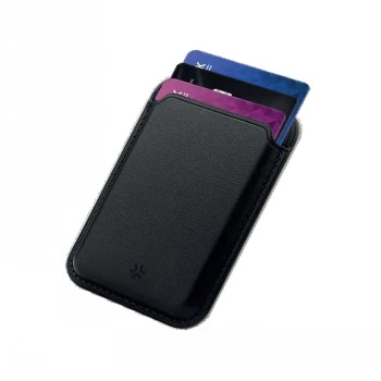 CELLY MAGWALLETBK Cartera magnética MagSafe con bloqueo RFID, negra
