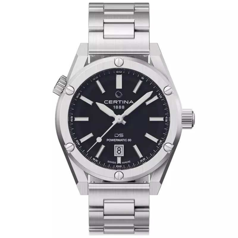 CERTINA DS Action Diver Automatic 43mm esfera negra correa NATO C041407190510