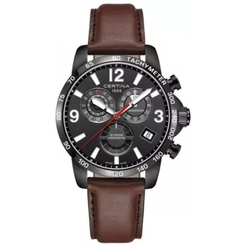 CERTINA DS Action Diver Reloj automático de hombre 42mm oro rosa PVD correa de piel marrón C034654360570