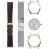 CERTINA DS Action Diver reloj de hombre automático 43mm esfera plateada correa NATO gris C041407190310