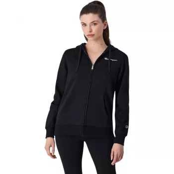 Sudadera con capucha y cremallera completa Champion negra 117531 KK001 M