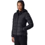 Champion Chaqueta de mujer con capucha y relleno de polyfill, negro, M