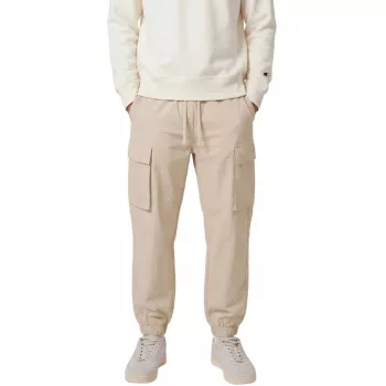 Champion Pantalón cargo de tejido hombre beige 221867 MS041 XL