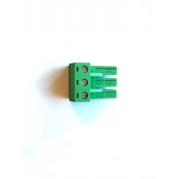 CHARGE AMPS Borne de conexión enchufable 16-32, 4 polos, paso de 5,08 mm, conexión por tornillo, verde