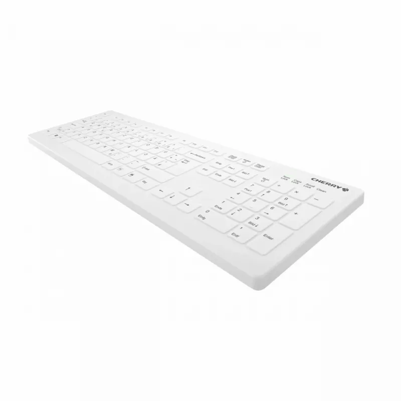 CHERRY AK-C8112 teclado médico inalámbrico 2,4 GHz gris claro