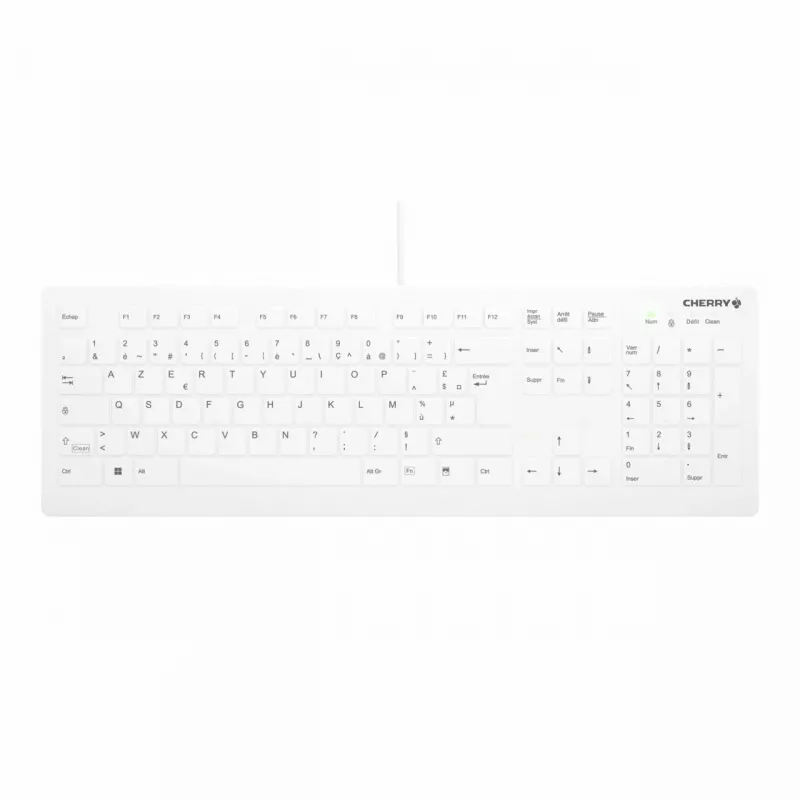 Cherry Contour Active Key QuickClean AK-C8112 Teclado USB Médico - Blanco