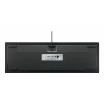 CHERRY Contour Design Active Key AK-C8112 Teclado USB con cable de tamaño completo, Scissor Switch, distribución QWERTZ, Negro
