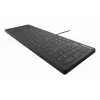 CHERRY Contour Design Active Key AK-C8112 Teclado USB con cable de tamaño completo, Scissor Switch, distribución QWERTZ, Negro