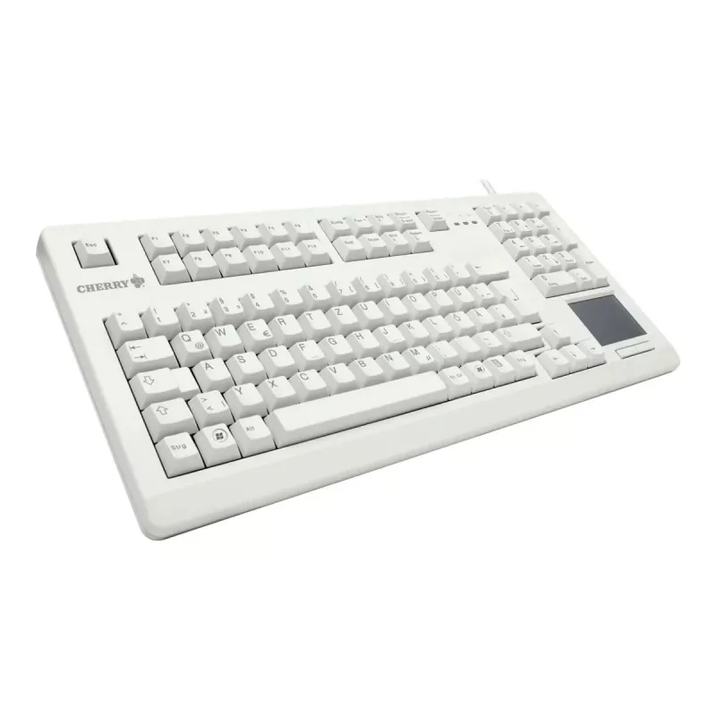 CHERRY G80-11900LUMES-0 TouchBoard Teclado compacto con touchpad integrado, USB, Negro