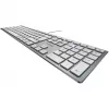 CHERRY KC 6000 SLIM SILVER TECLADO CON CABLE USB FRANCÉS