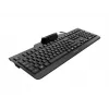 Cherry SECURE BOARD 1.0 teclado con cable con lector NFC, distribución UK, negro