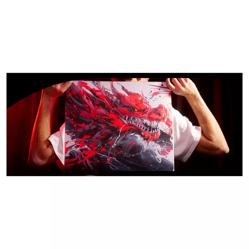 CHERRY XTRFY GP6 Alfombrilla de ratón gaming grande - Hydrus rojo