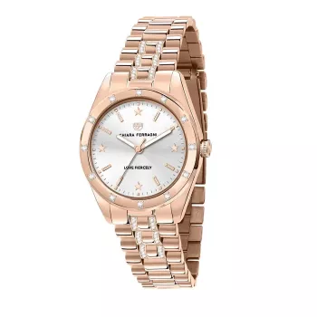 CHIARA FERRAGNI Reloj de mujer Eyelike Cuarzo analógico R1953100506 - 34 mm Acero inoxidable malla milanesa plateado