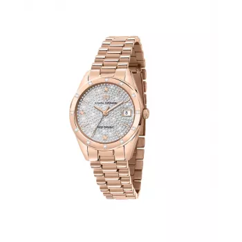 Chiara Ferragni Reloj analógico de cuarzo Glamour para mujer R1953100513 32 mm Acero inoxidable plateado