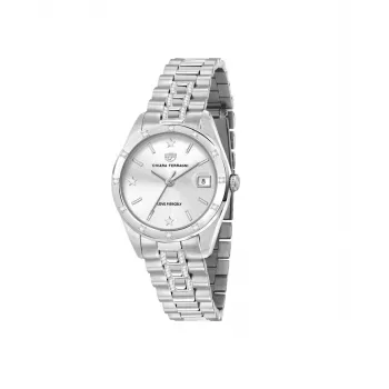 CHIARA FERRAGNI reloj mujer Logomania cuarzo analógico R1953100514 32 mm oro rosa acero inoxidable malla