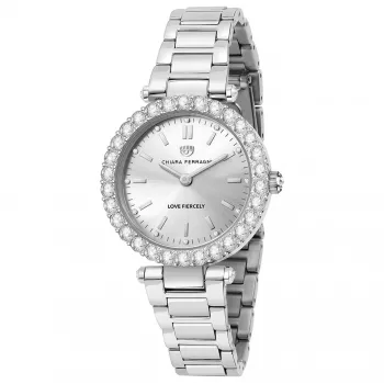Chiara Ferragni reloj mujer R1953103503 cuarzo analógico 36 mm oro rosa acero inoxidable pulsera milanesa