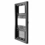 Chief LW Series Impact On-Wall Kiosk - Vertical - Carcasa - para pantalla LCD - con cerradura - Negro - Tamaño de pantalla: 55