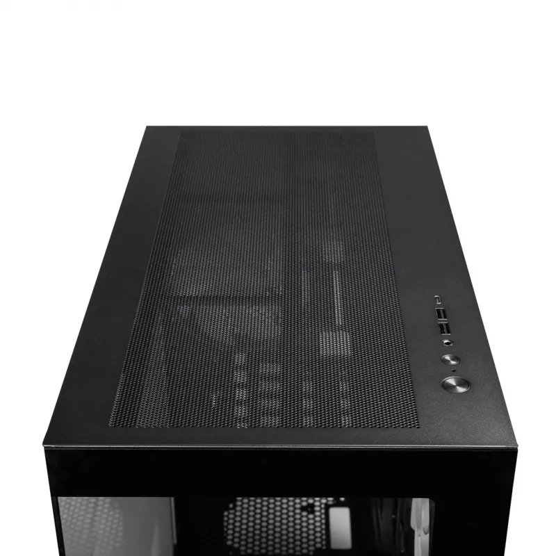 Chieftec Vista Max GX-30B-OP Caja Mid Tower ATX con 4 ventiladores ARGB y cristal templado, Negro