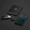 Chipolo LOOP Mercedes – rastreador Bluetooth recargable con lazo de silicona para iOS y Android, negro