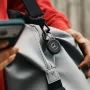 Chipolo LOOP Mercedes – rastreador Bluetooth recargable con lazo de silicona para iOS y Android, negro