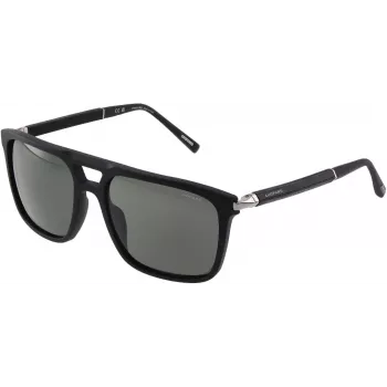 Chopard Gafas de sol hombre estilo aviador doradas con lentes marrones polarizadas SCH391-59703P