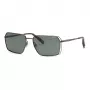 Chopard SCHG90-60568P Gafas de sol de hombre de piloto - Lentes grises, montura gunmetal