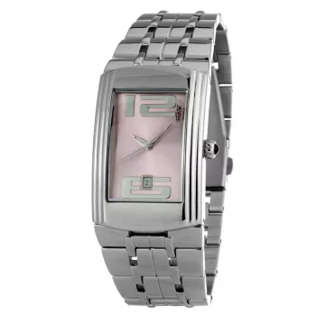 CHRONOTECH CT7017B-02M Reloj de cuarzo analógico unisex 30mm correa milanesa de acero inoxidable