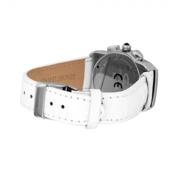 CHRONOTECH CT7280M-06 Reloj de hombre Cuarzo Analógico 38mm Acero inoxidable Esfera negra Correa de piel