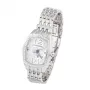 Reloj de cuarzo analógico de mujer CHRONOTECH CT7930LS-39M 26mm Acero inoxidable plateado