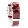 CHRONOTECH MAN CT7018M-03MT reloj analógico de cuarzo 33mm esfera negra correa de piel
