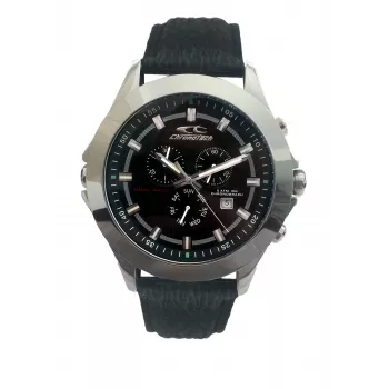 CHRONOTECH reloj de hombre CT7636M-01 48mm acero inoxidable cronógrafo de cuarzo
