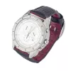 Reloj cronógrafo de cuarzo CHRONOTECH MAN CT7636M-02 50mm esfera negra correa de piel